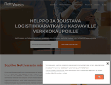 Tablet Screenshot of nettivarasto.fi
